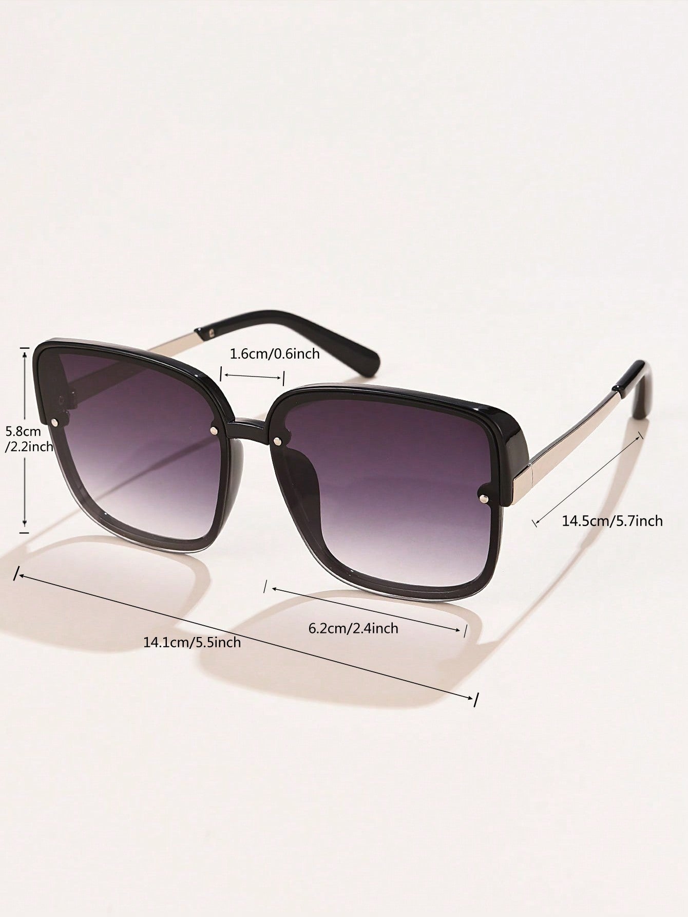 Stylish Tinted Lens Fashion Glasses Goggles-The Perfect Travel Accessory for Women